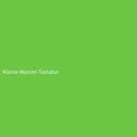 Kleine Wasser-Tastatur